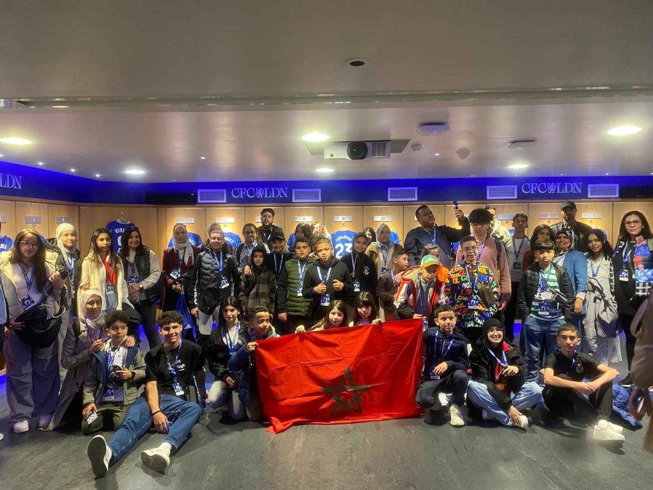 Moroccan students exploring London, Cambridge, and Oxford during a UK linguistic trip with Albert International School